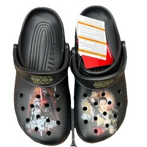 Crocs Classic Star Wars Clog Black Men's 8, Women's 10 Medium
